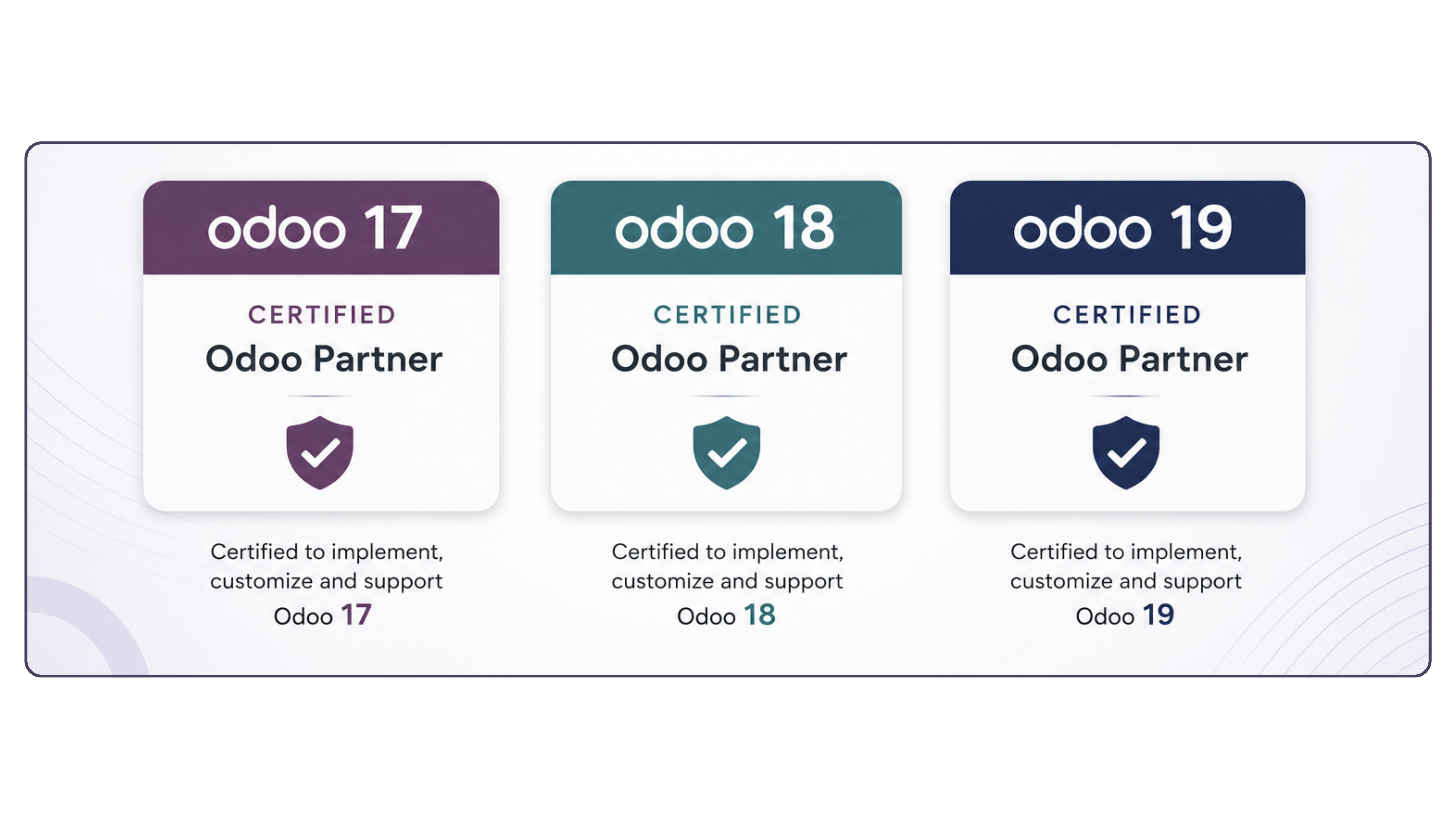 Odoo certification and platform recognition